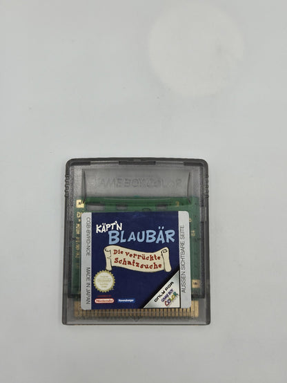 Game Boy Color Käpt'n Blaubär Die verrückte Schatzsuche mit OVP + Anleitung NOE