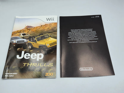 Nintendo Wii Spiel Jeep Thrills mit OVP und Anleitung EUU