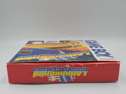 Game Boy Classic Spiel Lamborghini American Challenge mit OVP und Anleitung FRG