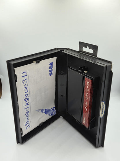 Sega Master System Missile Defense 3-D mit OVP und Anleitung Multilingual 