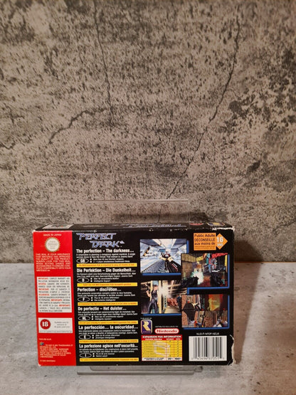 N64 Nintendo 64 Perfect Dark mit OVP und Anleitung EUR - T-Retro-Games 