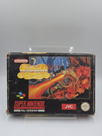 SNES Super Nintendo Spiel Syvalion mit OVP und Anleitung ESP