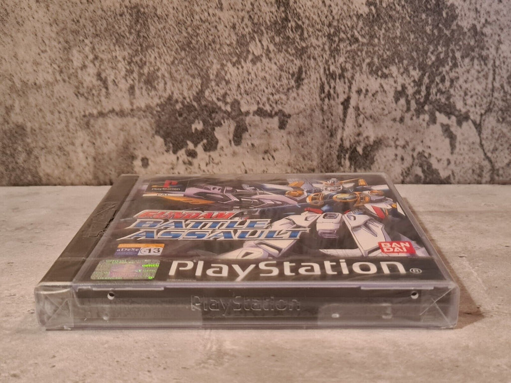 PS1 Playstation 1 Spiel Gundam Battle Assault Sealed Neu New ESP Spanish - T-Retro-Games 