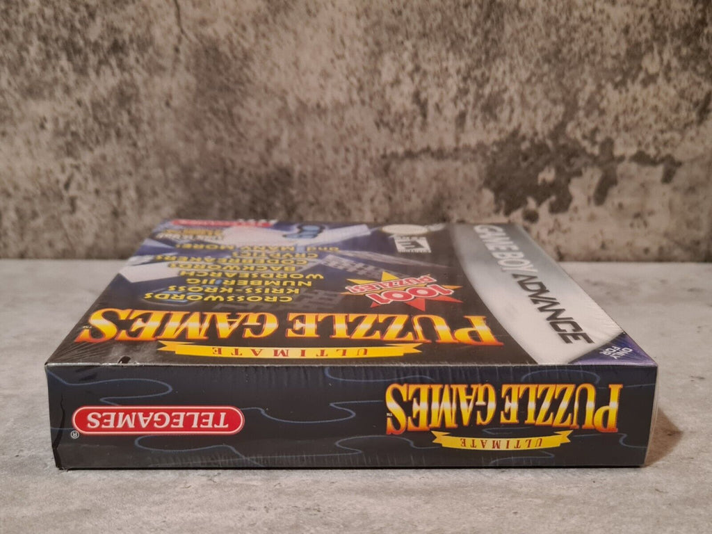 Nintendo Game Boy Advance Ultimate Puzzle Games USA Sealed Neu New - T-Retro-Games 