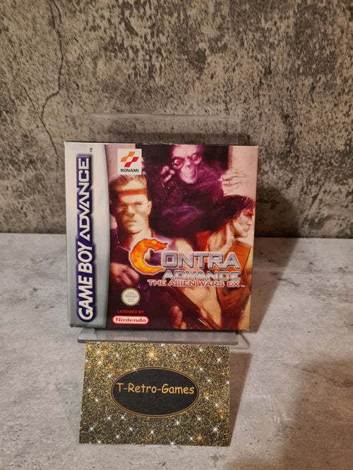 Gameboy Advance Contra Advance The Alien Wars Ex mit OVP und Anleitung EUR - T-Retro-Games 