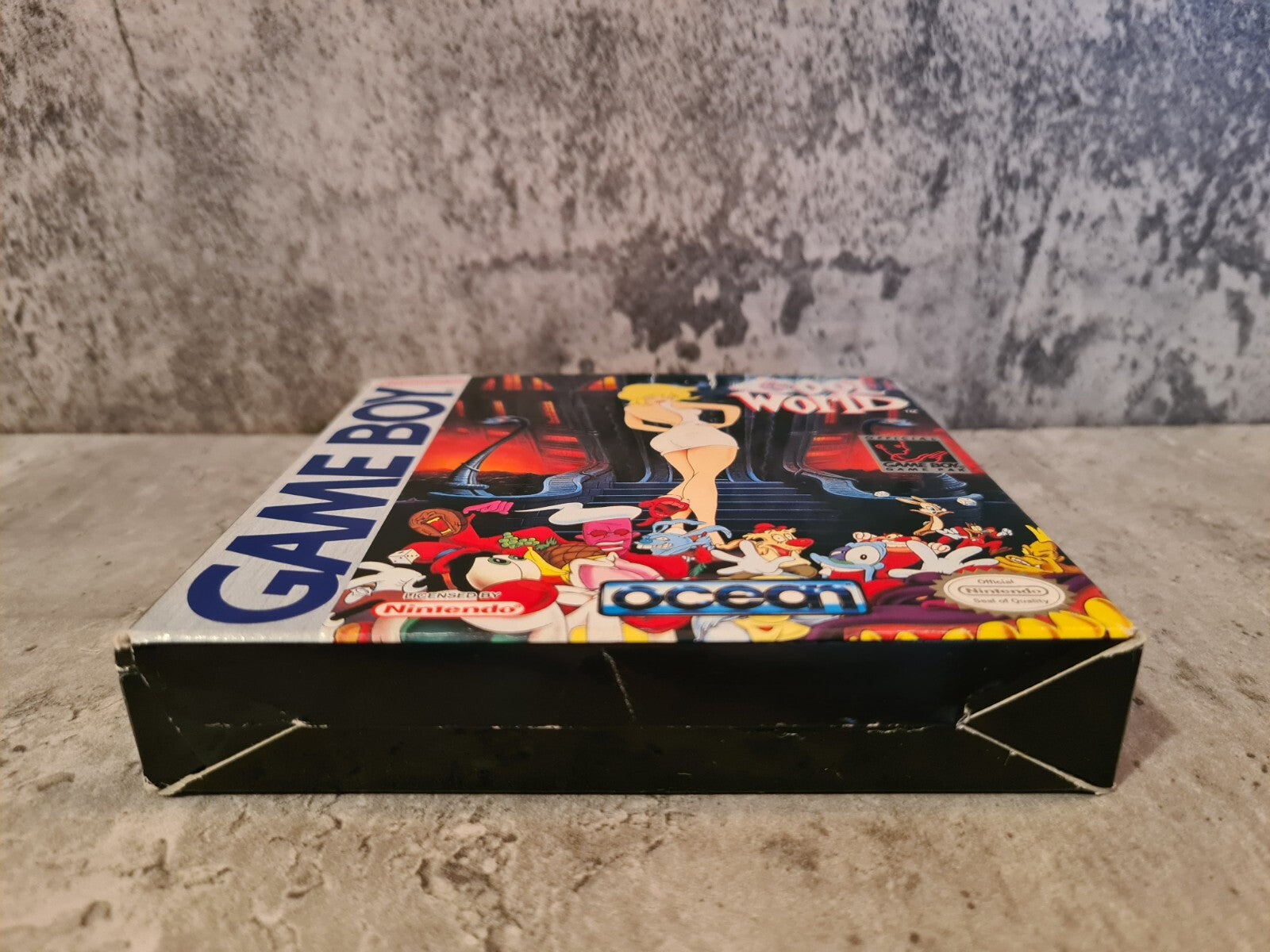 Nintendo Game Boy Classic Spiel Cool World mit OVP und Anleitung + Poster USA