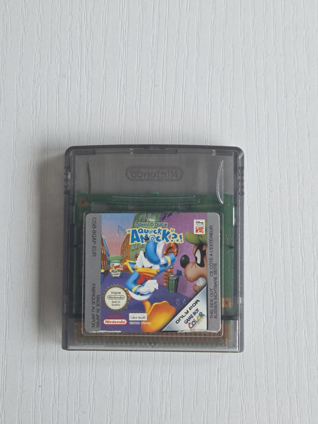 Nintendo Game Boy Color Spiel Disney's Donald Duck Qu@ck Att@ck?! EUR Modul