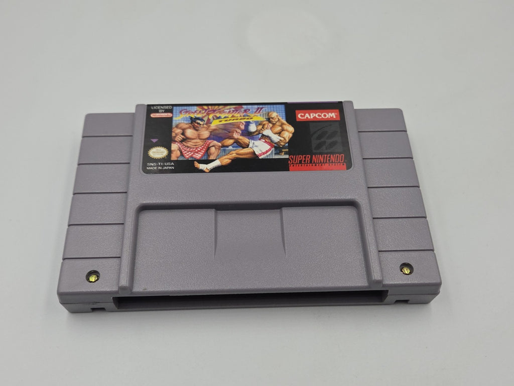 SNES Super Nintendo Spiel Street Fighter II Turbo mit OVP und Anleitung NTSC USA