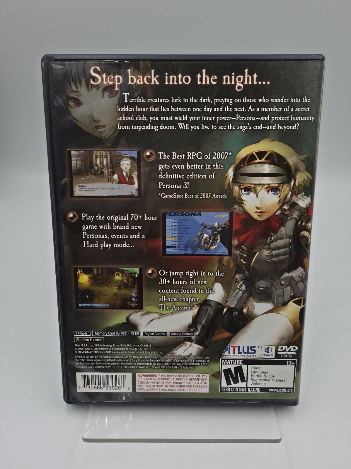 PS2 Playstation 2 Shin Megami Tensei P3F mit OVP und Anleitung USA NTSC-U/C