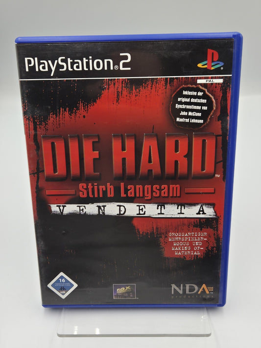 PS2 Playstation 2 Die Hard Vendetta Stirb Langsam mit OVP und Anleitung Deutsch 