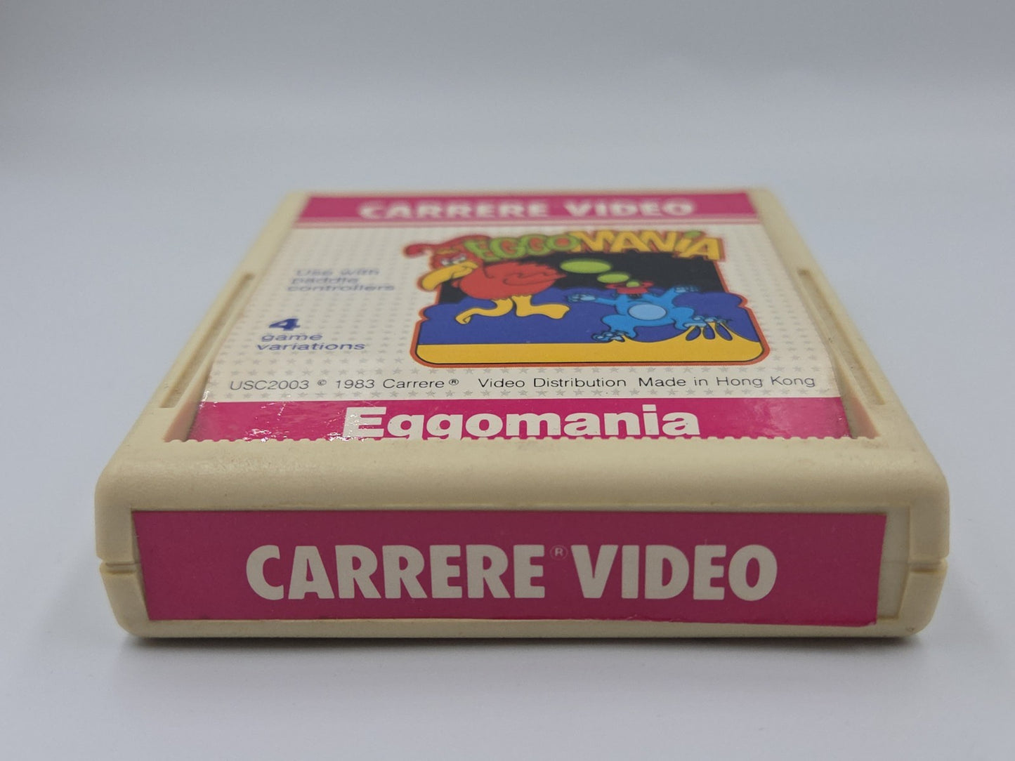Atari 2600 Spiel Eggomania 1983 Carrere