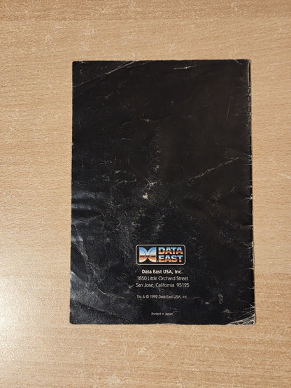 SNES Super Nintendo Congo's Caper  Instruction Booklet USA