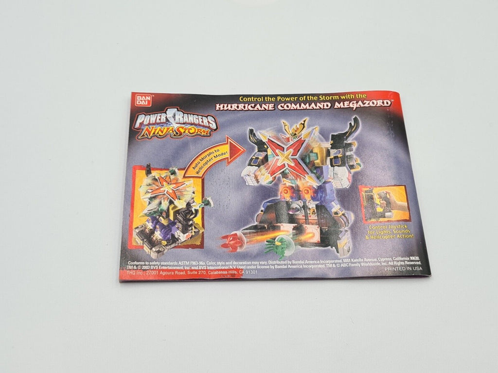 Nintendo Game Boy Advance Power Rangers Ninja Storm mit OVP und Anleitung USA - T-Retro-Games 