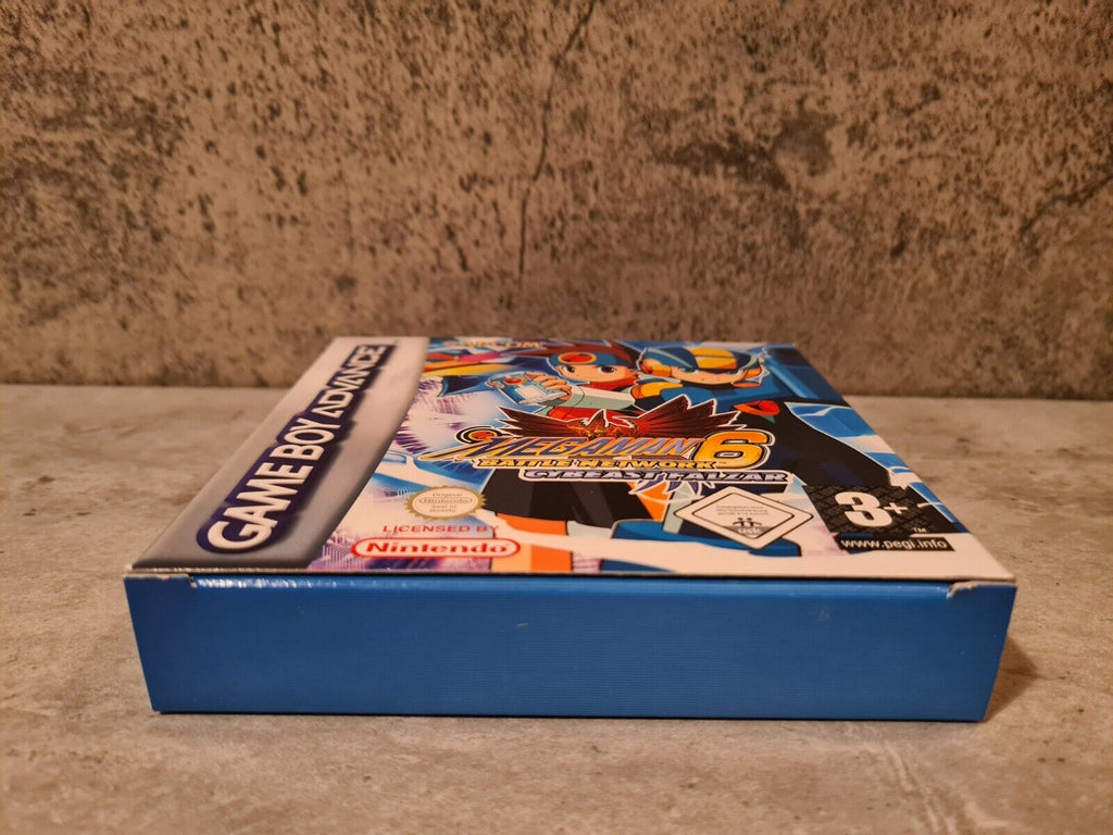 Game Boy Advance Mega Man Battle Network 6 Cybeast Falzar + OVP + Anleitung EUR - T-Retro-Games 