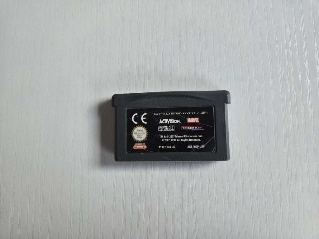 Nintendo Game Boy Advance Spiel Spider-Man 3 Modul UKV