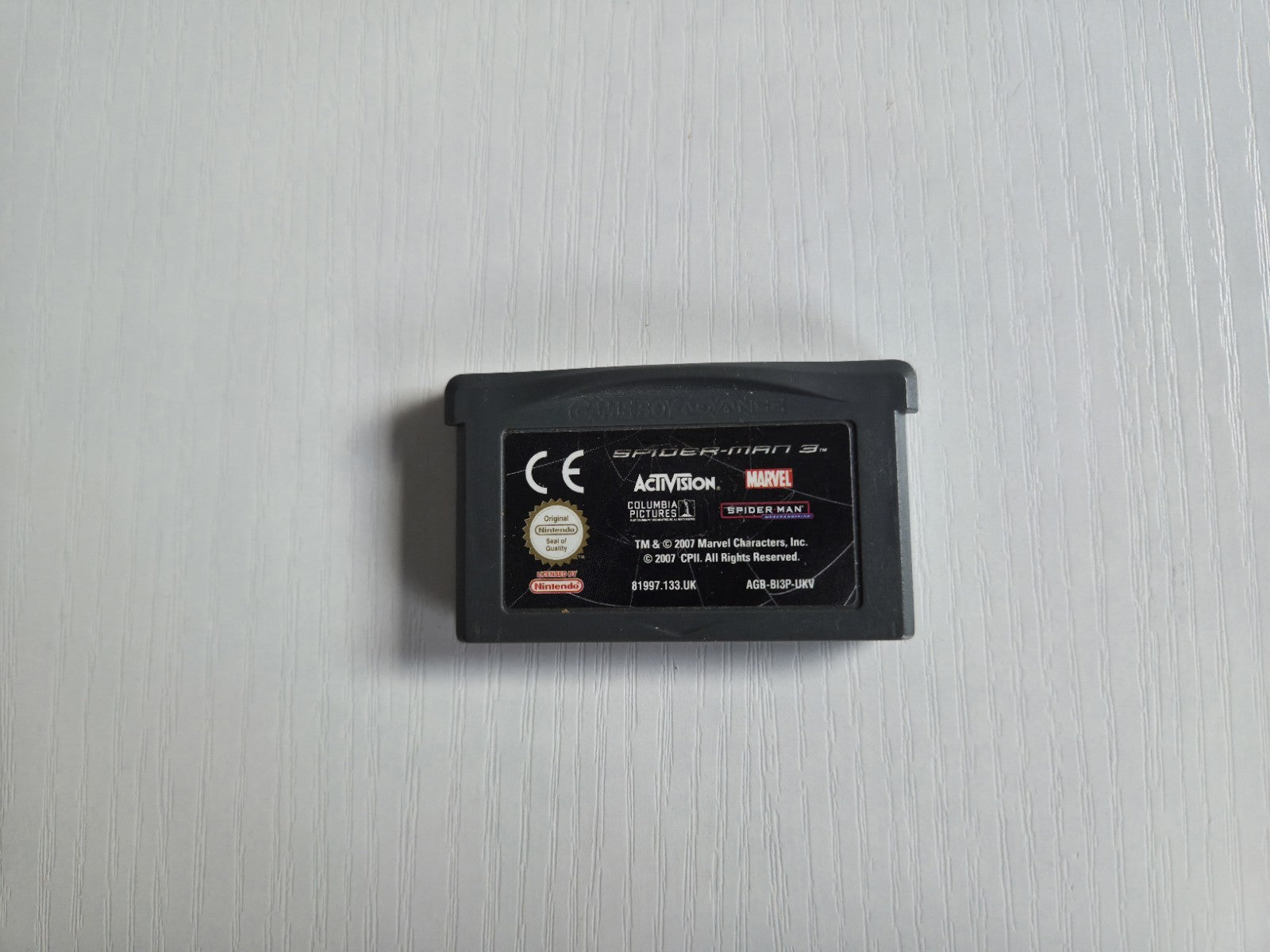 Nintendo Game Boy Advance Spiel Spider-Man 3 Modul UKV