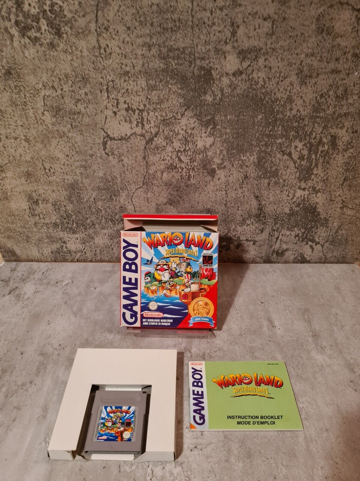Nintendo Game Boy Wario Land Super Mario Land 3 mit OVP und Anleitung FAH - T-Retro-Games 