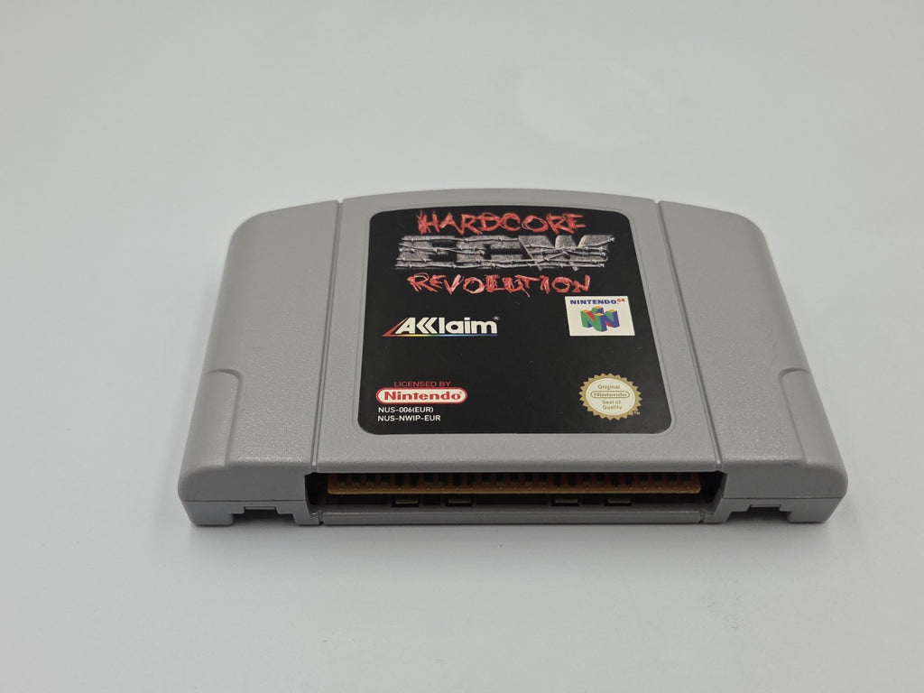 N64 Nintendo 64 ECW Hardcore Revolution mit OVP und Anleitung EUR