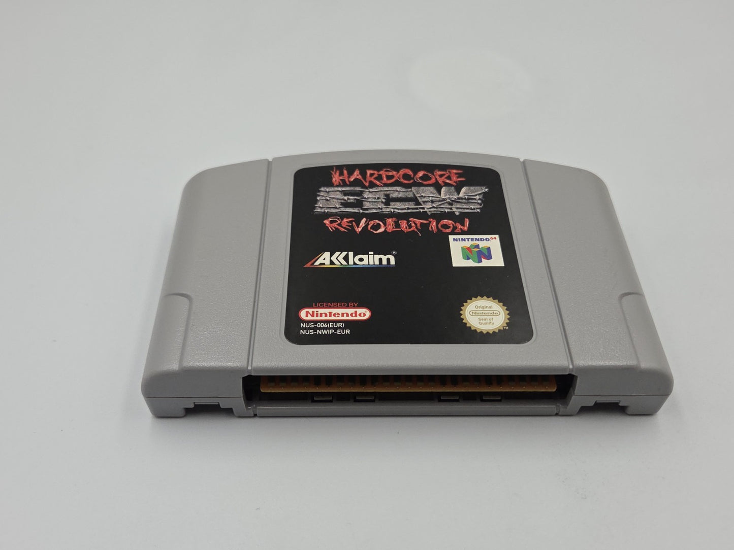 N64 Nintendo 64 ECW Hardcore Revolution mit OVP und Anleitung EUR