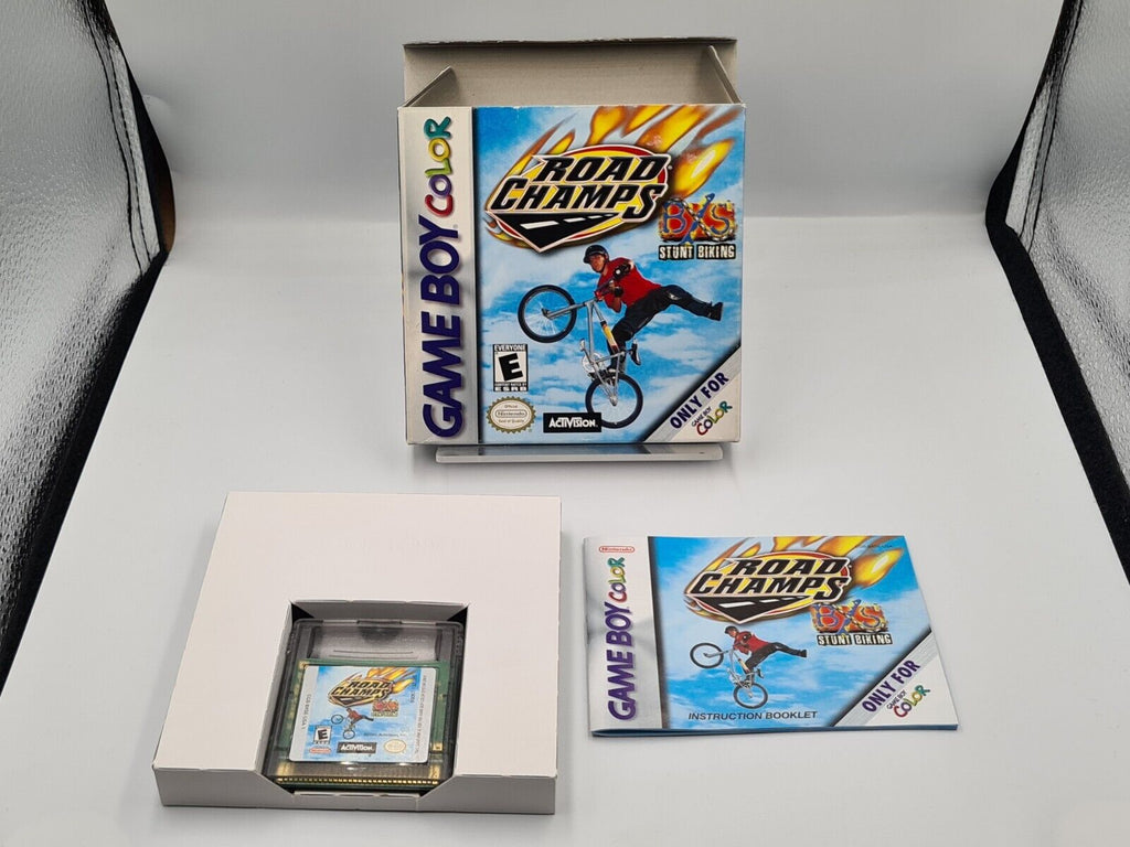 Nintendo Game Boy Color Road Champs mit OVP und Anleitung USA - T-Retro-Games 