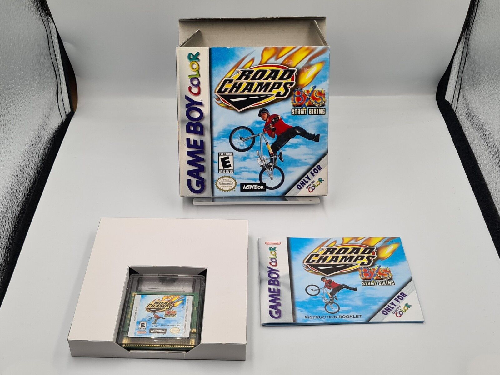 Nintendo Game Boy Color Road Champs mit OVP und Anleitung USA - T-Retro-Games 