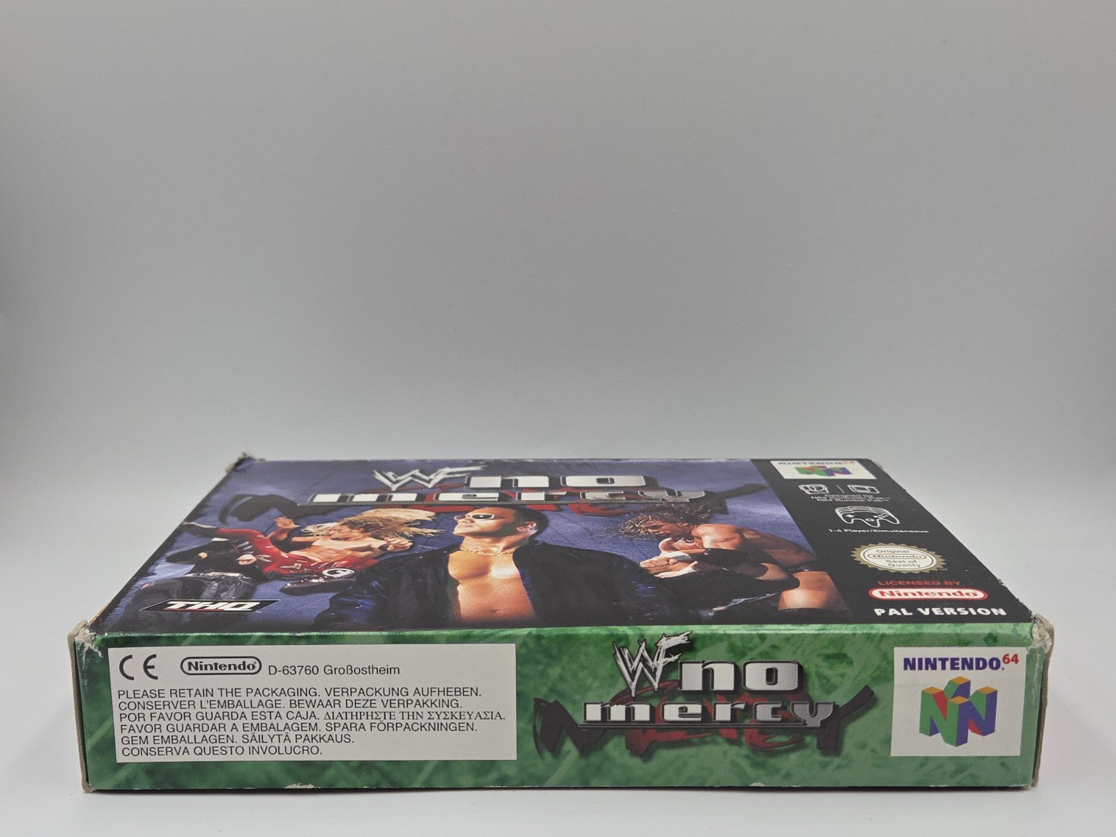 N64 Nintendo 64 WWF No Mercy mit OVP und Anleitung EUR