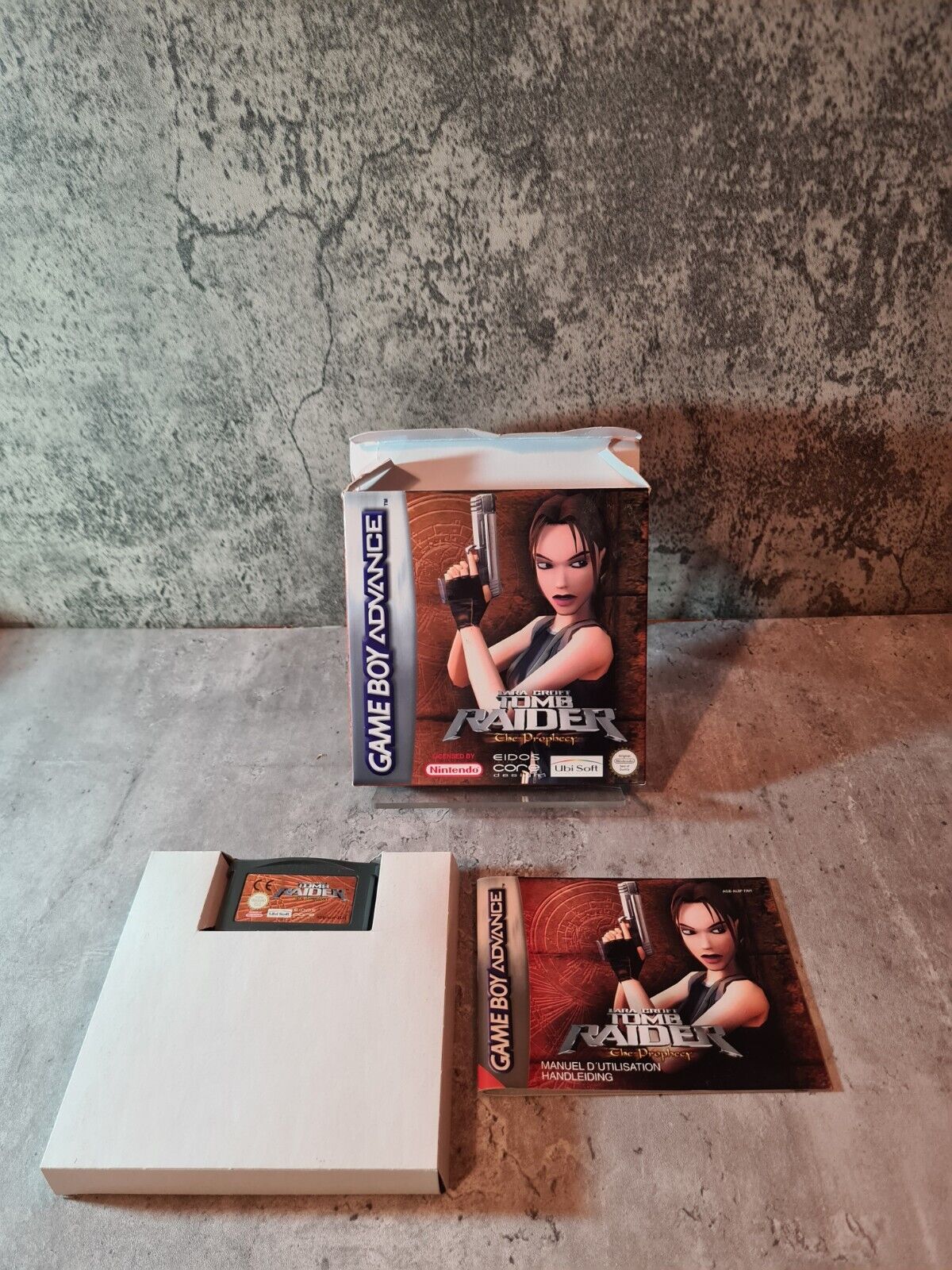 Gameboy Advance Lara Croft Tomb Raider The Prophecy mit OVP und Anleitung FAH - T-Retro-Games 