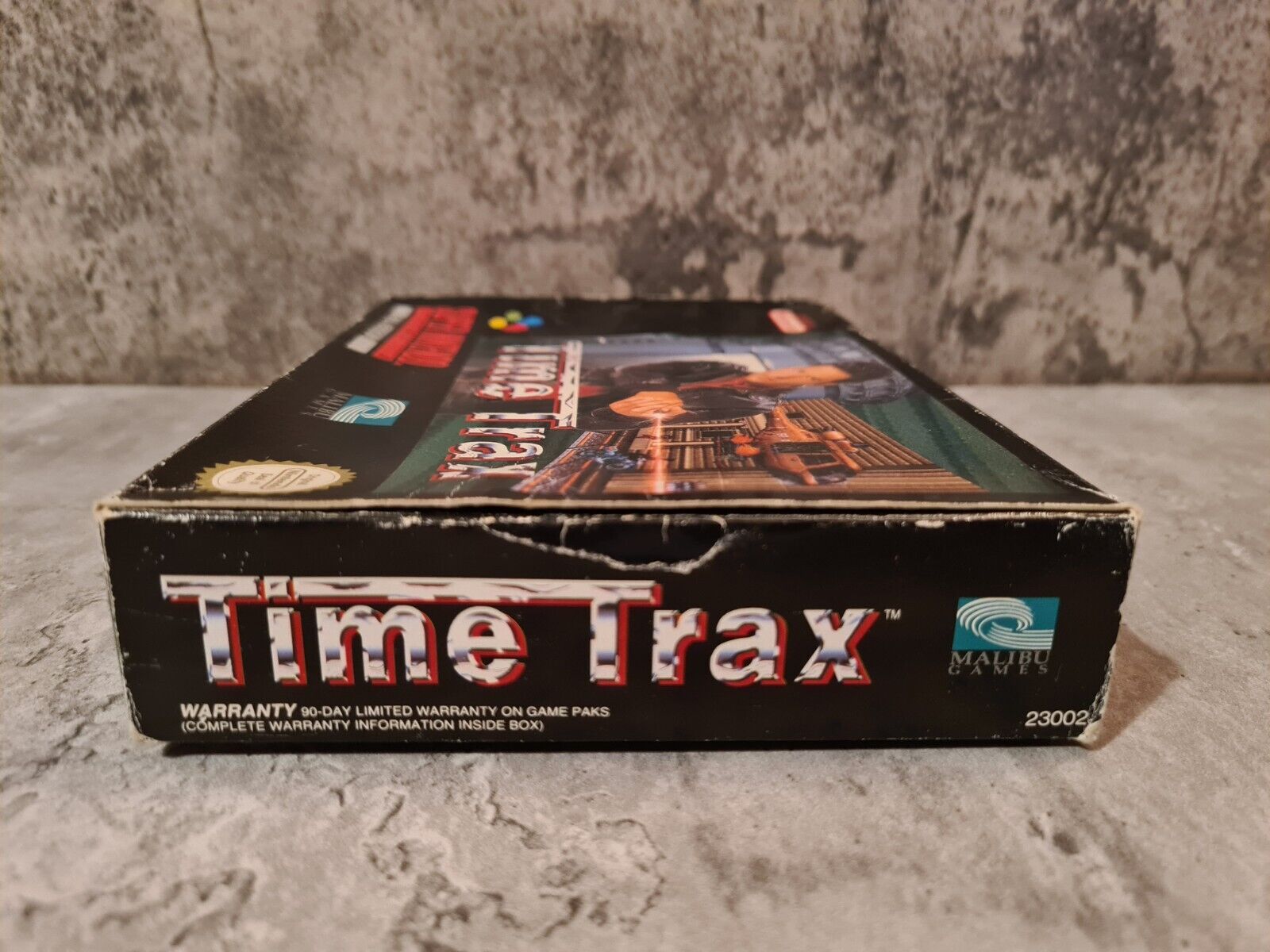 SNES Super Nintendo Time Trax mit OVP und Anleitung UKV - T-Retro-Games 
