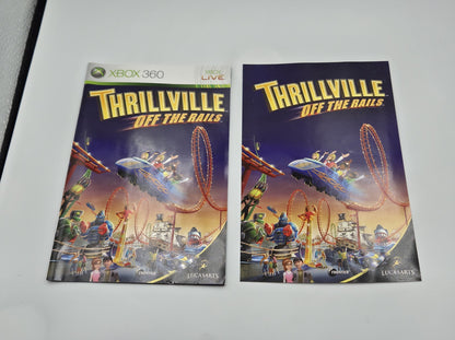 XBOX360 Spiel Thrillville Off The Rails mit OVP und Anleitung Englisch