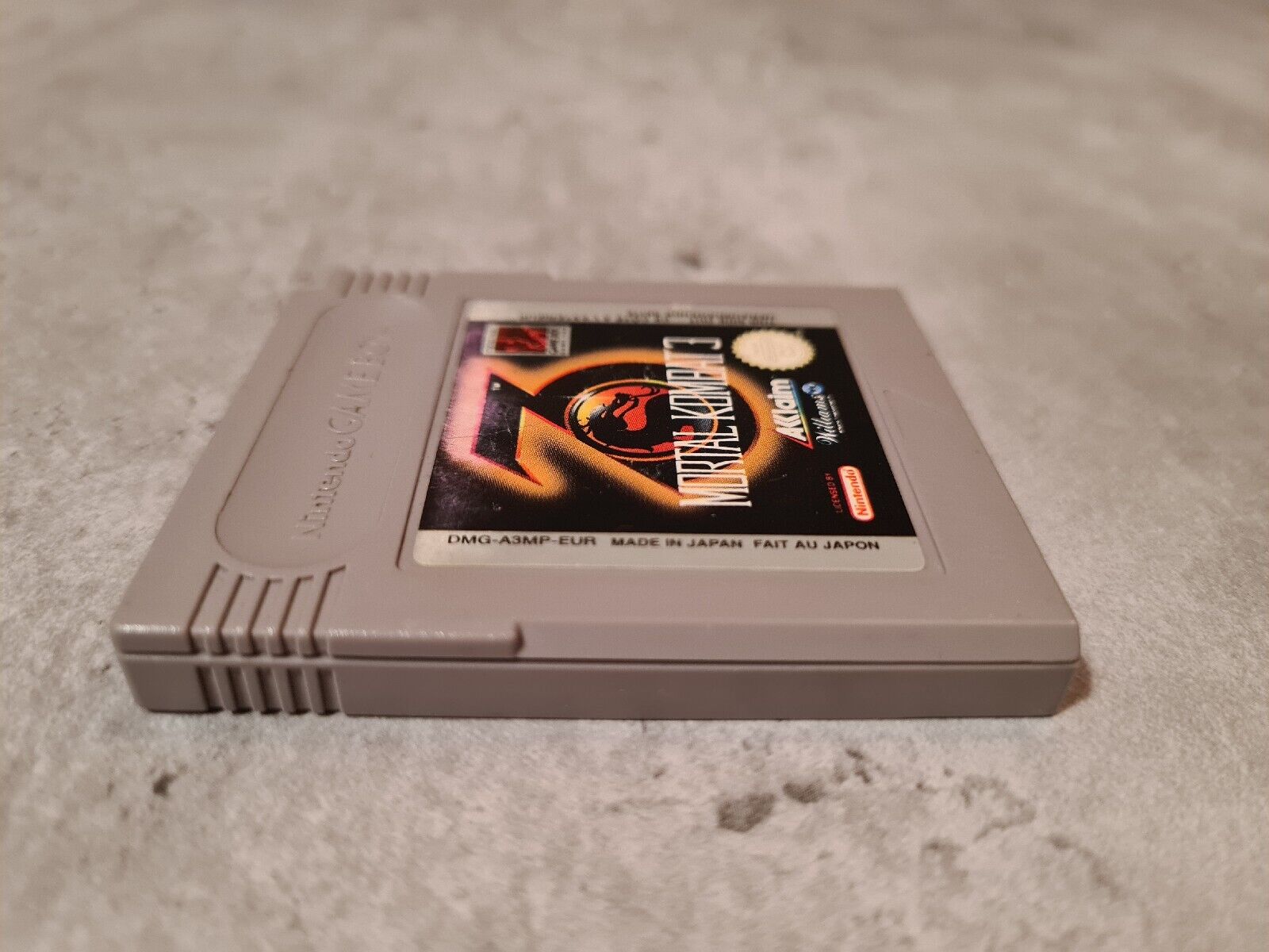 Nintendo Gameboy Classic Spiel Mortal Kombat 3 Modul EUR - T-Retro-Games 