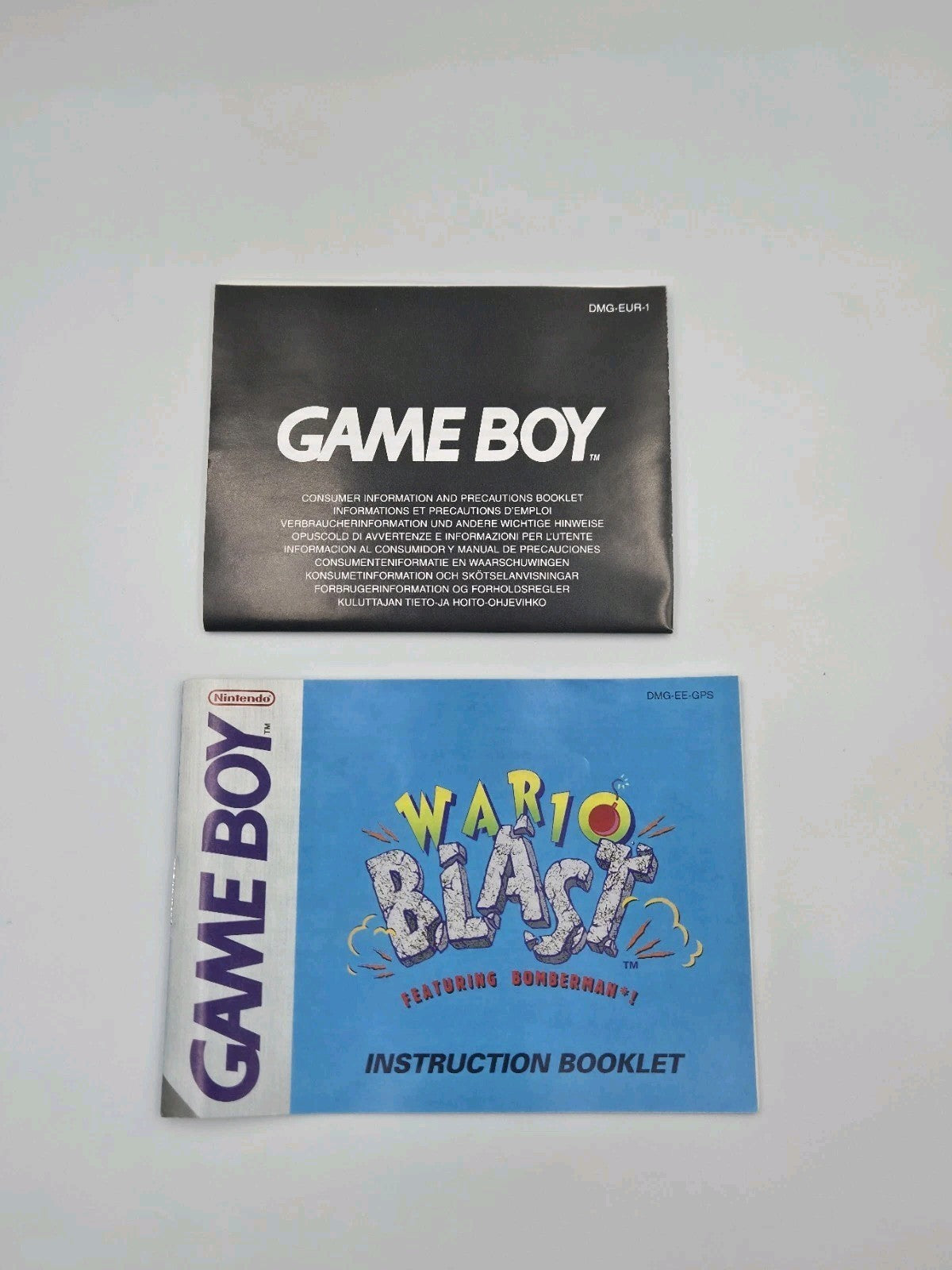 Nintendo Game Boy Classic Spiel Wario Blast mit OVP und Anleitung GPS