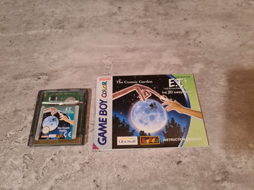 Gameboy Color E.T. Der Ausserirdische das 20. Jubiläum mit OVP und Anleitung NOE - T-Retro-Games 