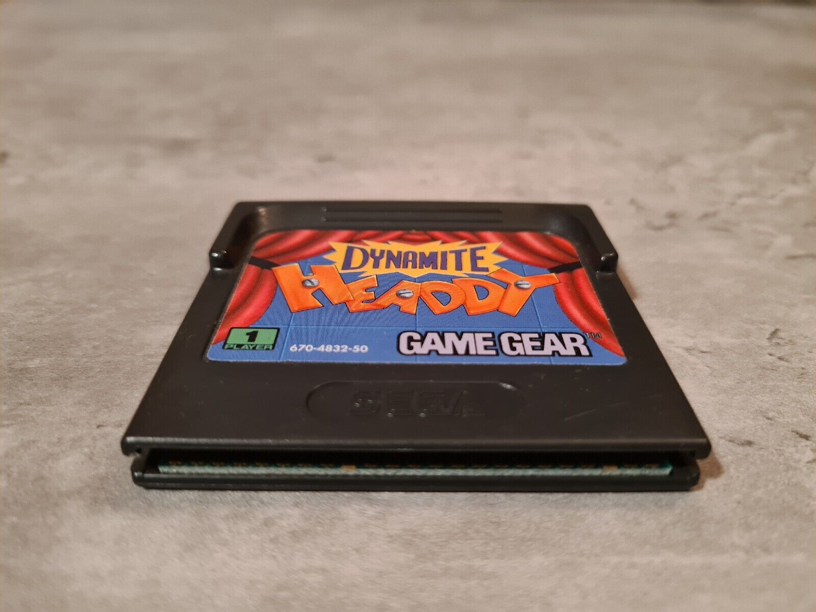 Sega Game Gear Dynamite Headdy Modul - T-Retro-Games 