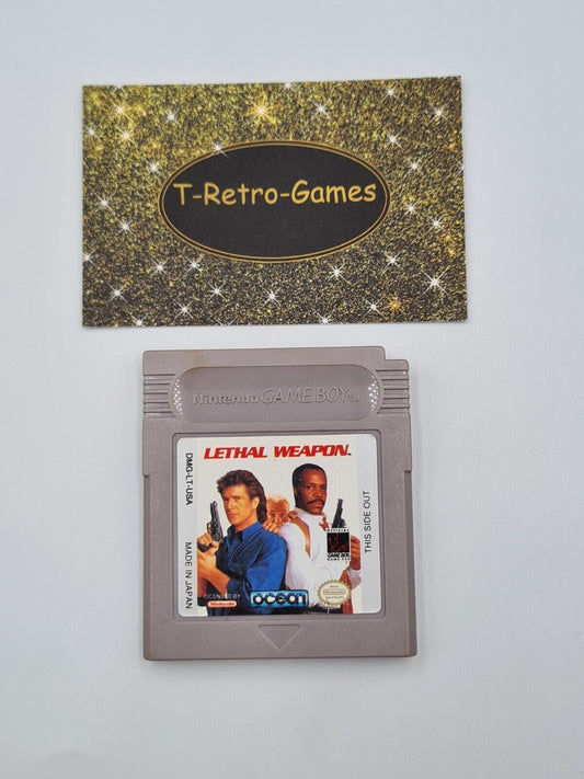 Nintendo Game Boy Classic Spiel Lethal Weapon Modul USA - T-Retro-Games 