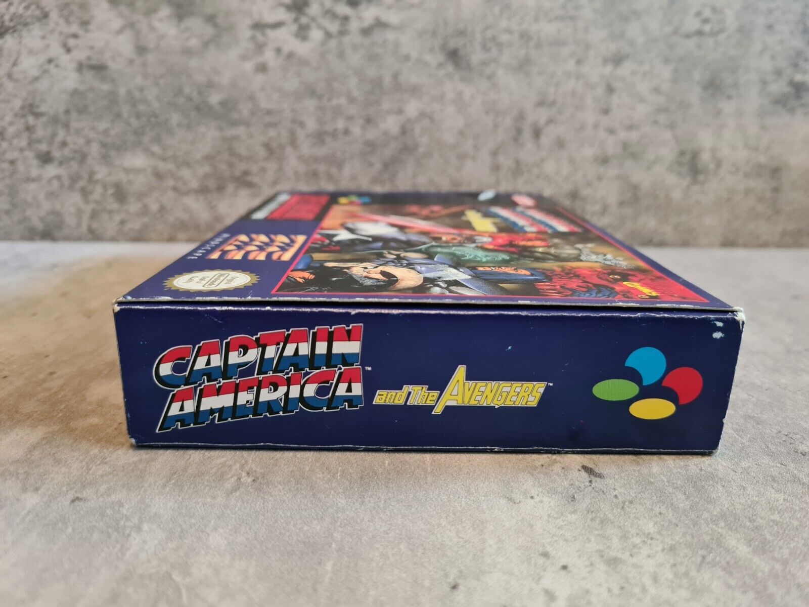 SNES Super Nintendo Captain America and The Avengers mit OVP und Anleitung EUR - T-Retro-Games 