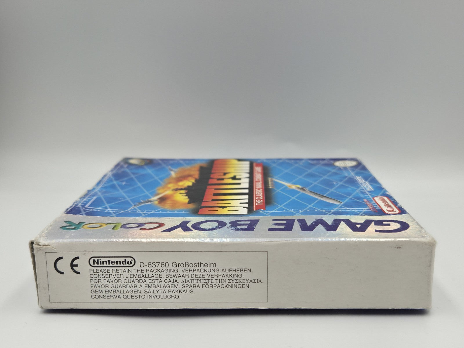 Nintendo Game Boy Color Battleship mit OVP und Anleitung EUR
