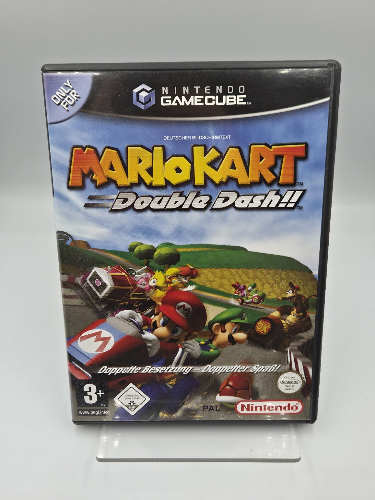 Nintendo GameCube Spiel Mario Kart Double Dash!! mit OVP und Anleitung NOE