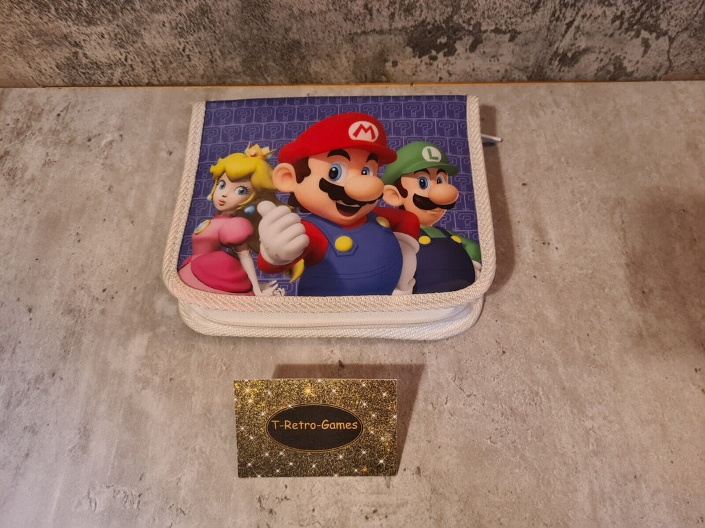 Nintendo 3DS Tasche Bag Super Mario Luigi Peach - T-Retro-Games 