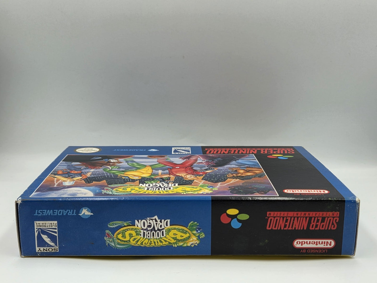SNES Super Nintendo Battletoads Double Dragon mit OVP und Anleitung UKV