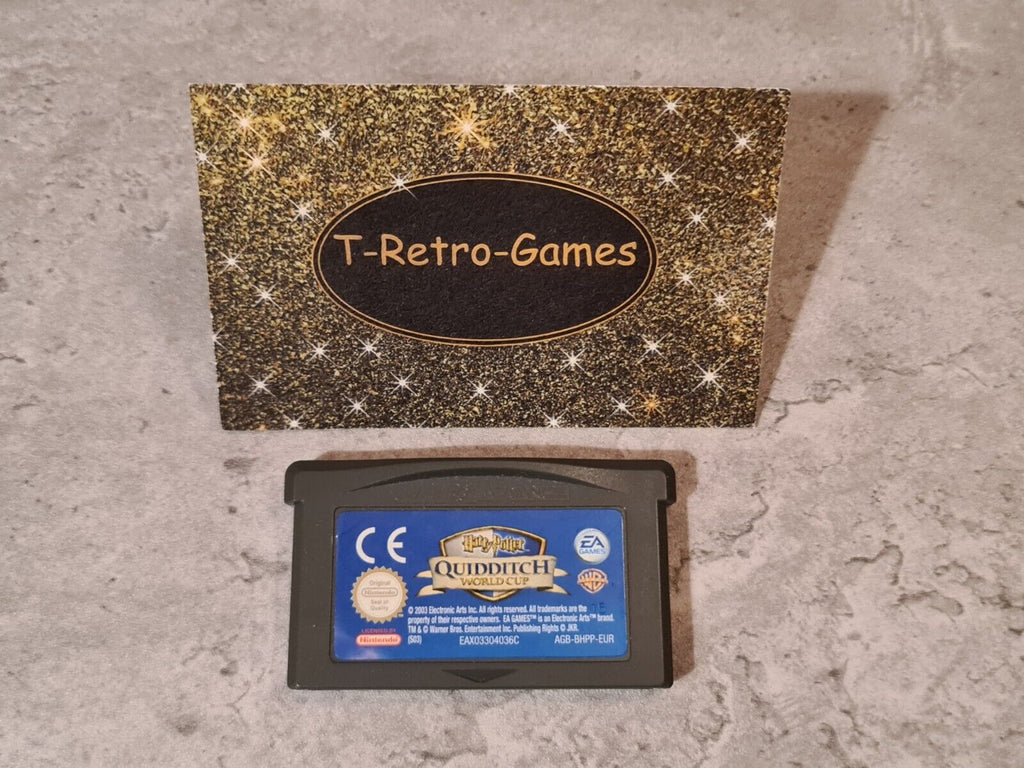 Nintendo Game Boy Advance Harry Potter Quidditch World Cup Modul EUR - T-Retro-Games 
