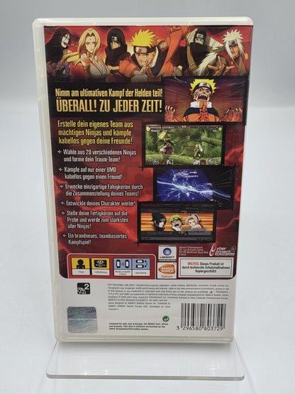 Sony PSP Spiel Naruto Ultimate Ninja Heroes mit OVP Deutsch