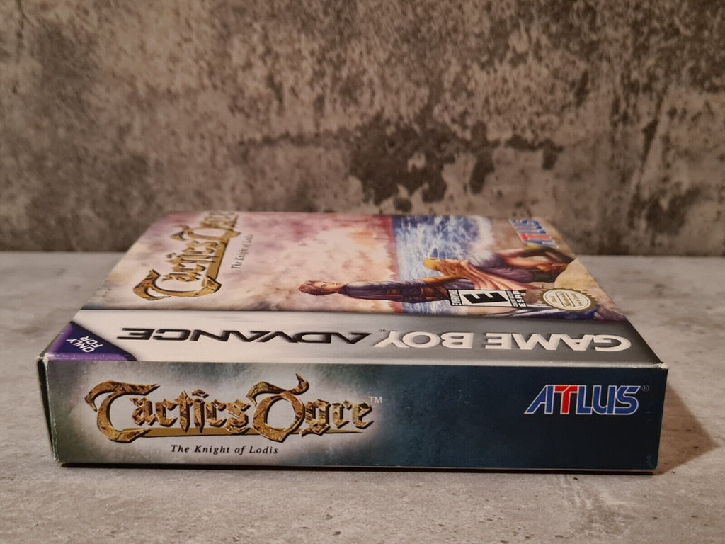 Game Boy Advance Tactics Ogre The Knight of Lodis mit OVP und Anleitung USA - T-Retro-Games 