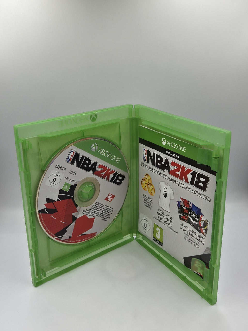 XBOXOne Spiel NBA 2K18 mit OVP und Anleitung Multilingual