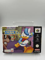 N64 Nintendo 64 Spiel Disney's Donald Duck Qu@ck Att@ck?! mit OVP Anleitung EUR