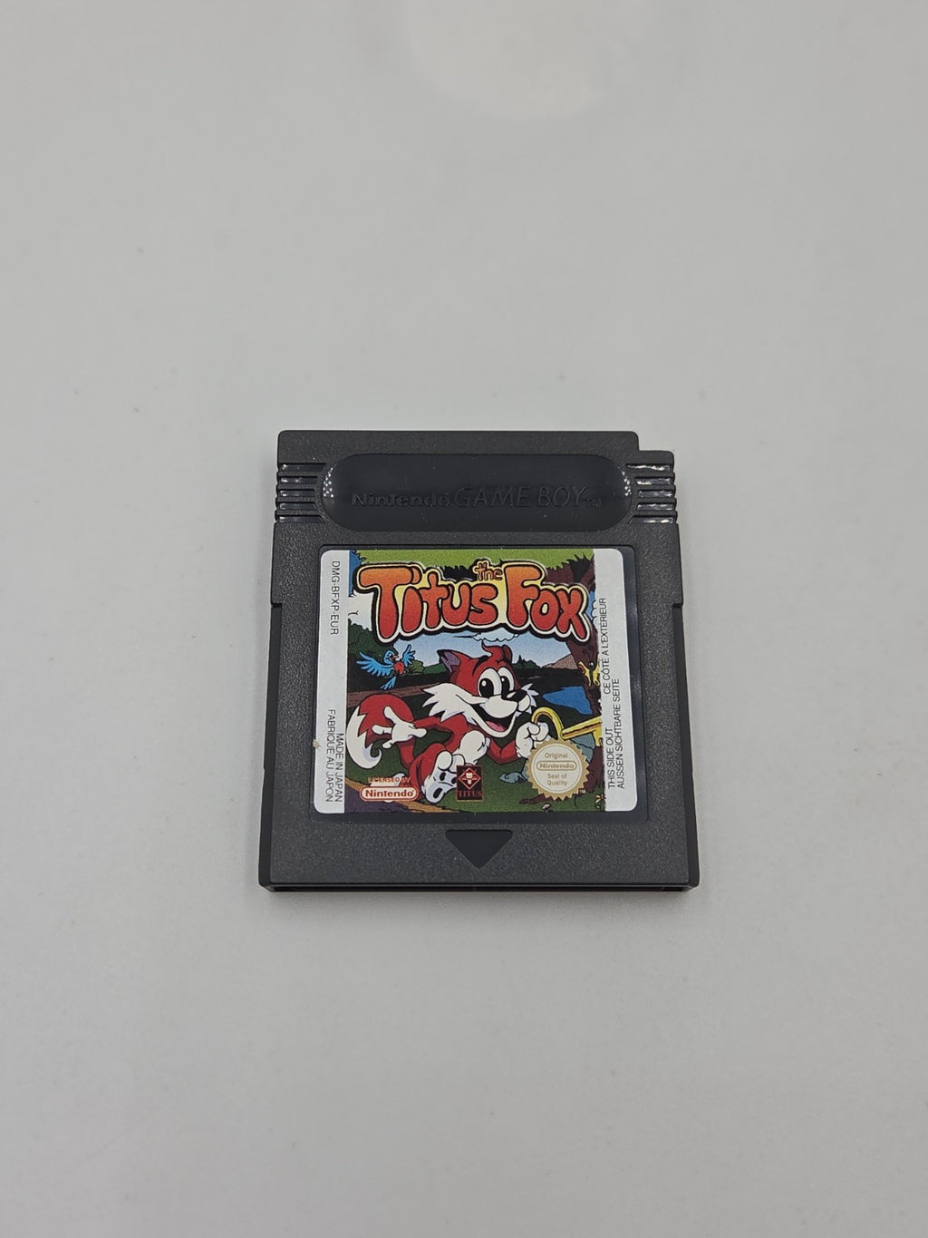 Nintendo Game Boy Color Spiel The Titus Fox mit OVP und Anleitung EUR