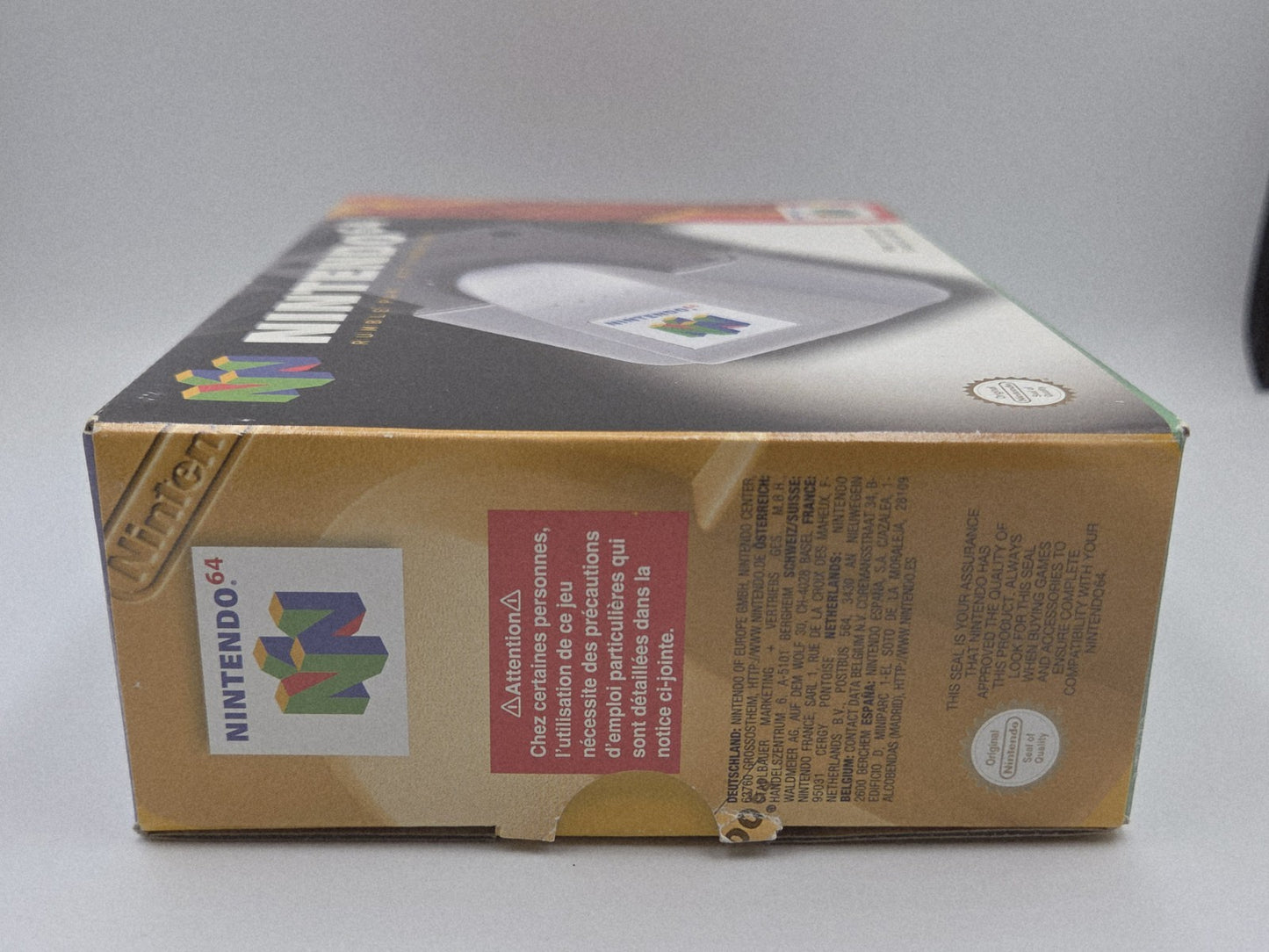 N64 Nintendo 64 Rumble Pak Vibration Kit mit OVP und Anleitung EUR