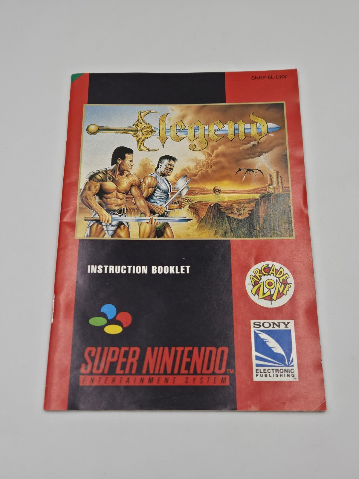 SNES Super Nintendo Legend mit OVP und Anleitung UKV