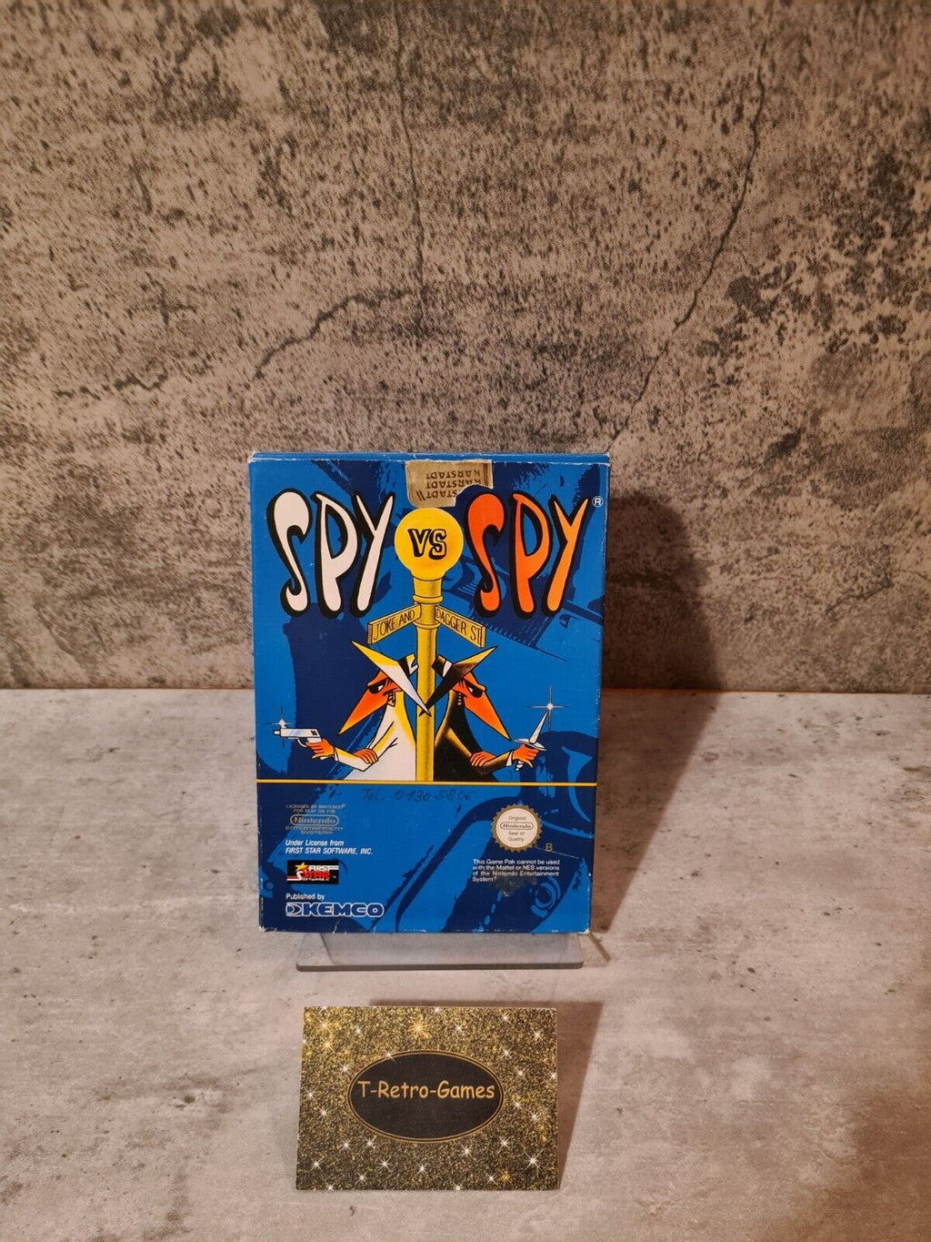 NES Spy vs Spy mit OVP und Anleitung EEC - T-Retro-Games 