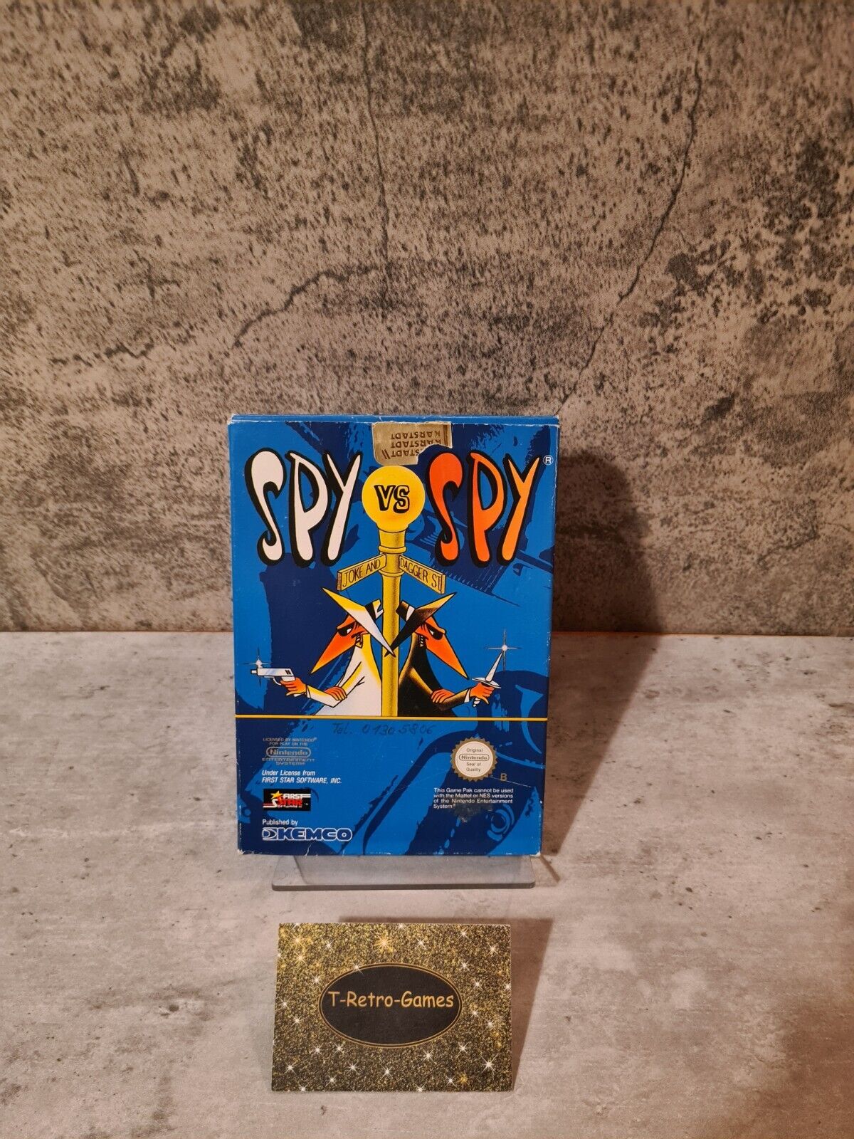 NES Spy vs Spy mit OVP und Anleitung EEC - T-Retro-Games 