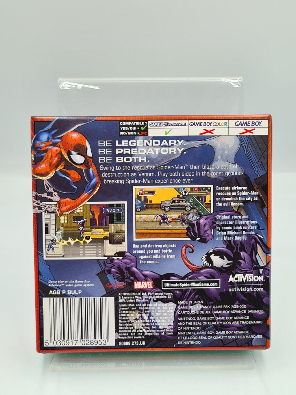 Nintendo Game Boy Advance Ultimate Spider-Man UKV New Old Stock - T-Retro-Games 